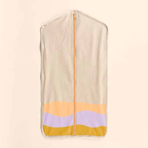 SUGAR BRITCHES YOUTH GARMENT BAG - NATURAL CANVAS
