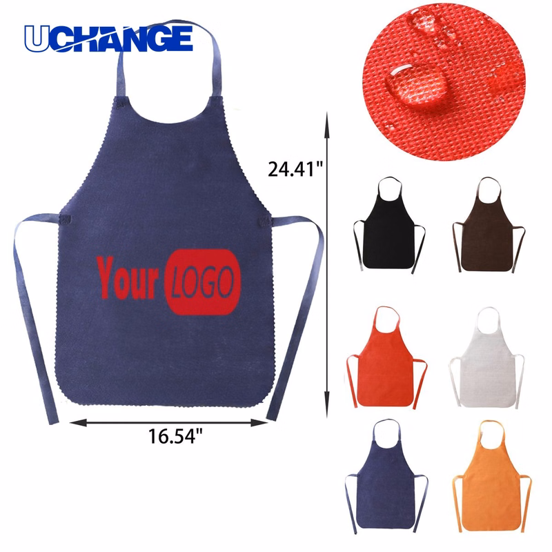 Lightweight Disposable Non-Woven Apron