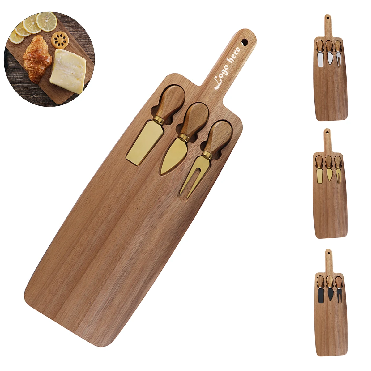 Wooden Handle Cheese Cutting Tools 1