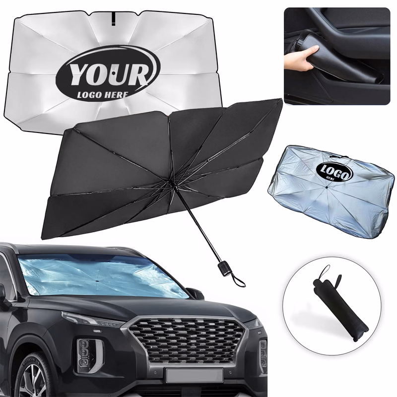 Foldable Automotive Windshield Sunshades Car Umbrella