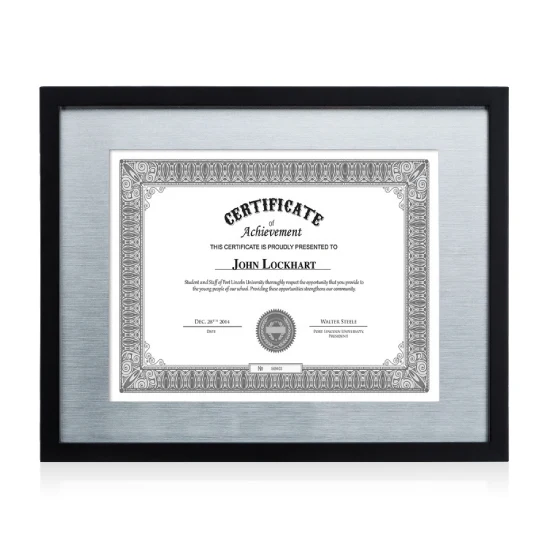 Cady Certificate Frame 1