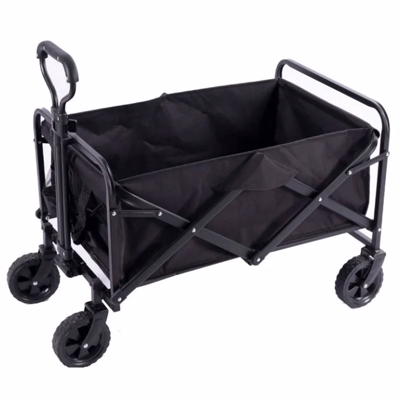 Outdoor folding trolley
