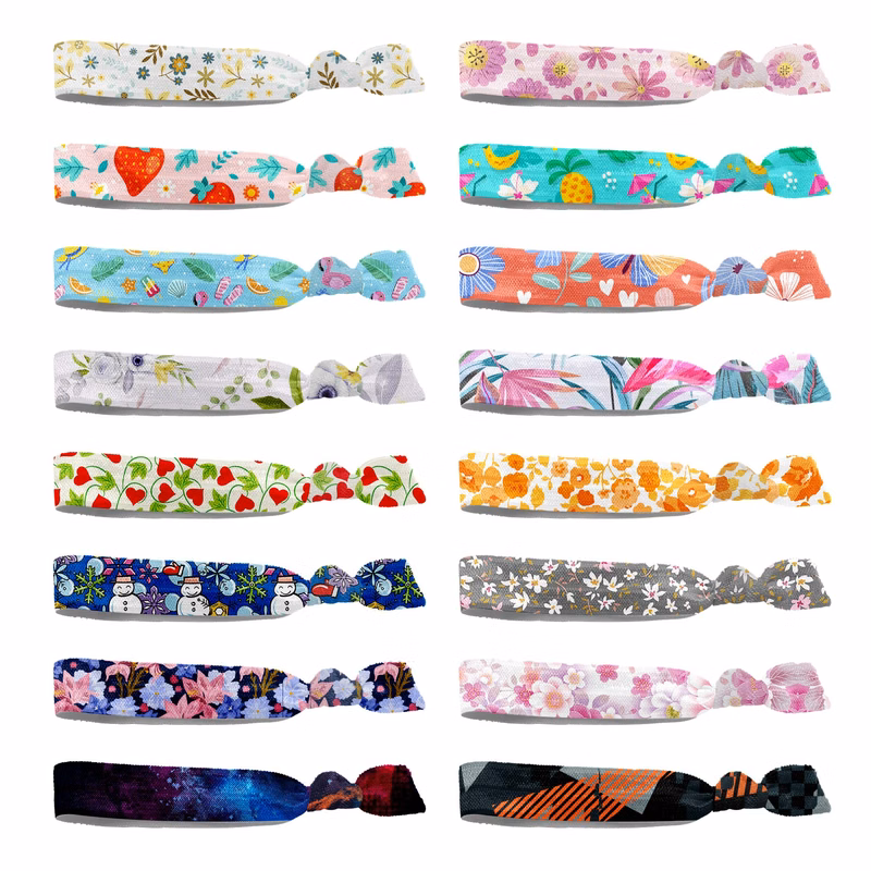 Full Color Elastic Hair Band