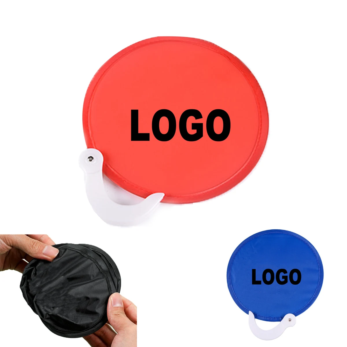 MOQ 20 Portable Hand Folding Fan For Promotions 1