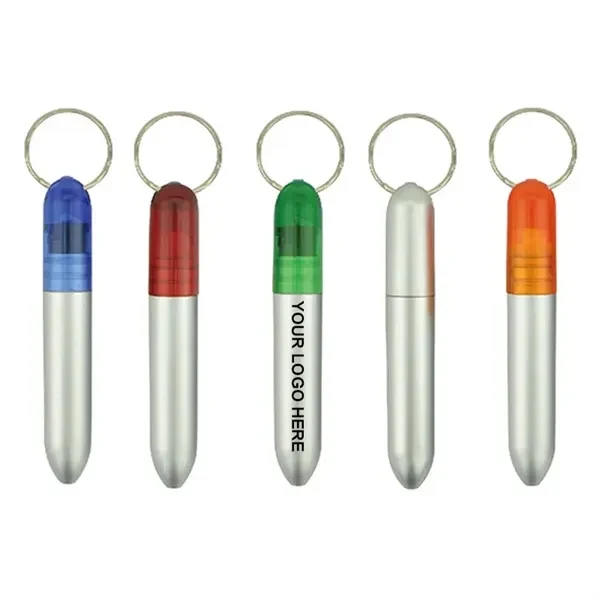 Custom Twist Open Wide Body Pen & Key Chain — Portable Writing Essential for Teams 1