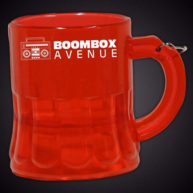 Red Beer Mug Medallion