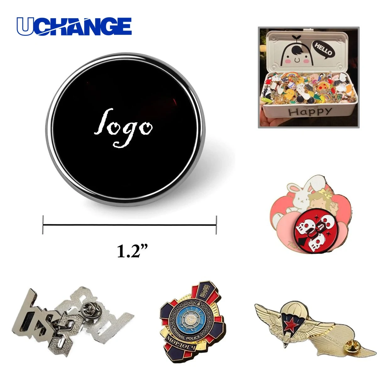 Badge Holder with Removable Clip and Lanyard 1
