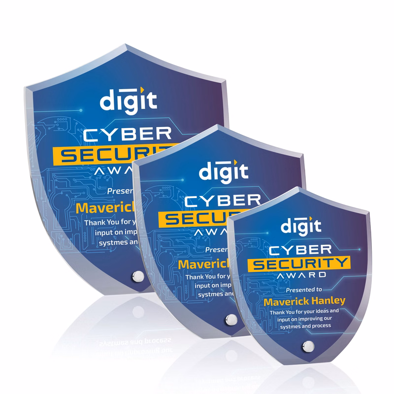 Polaris Shield VividPrint™ Award - Silver