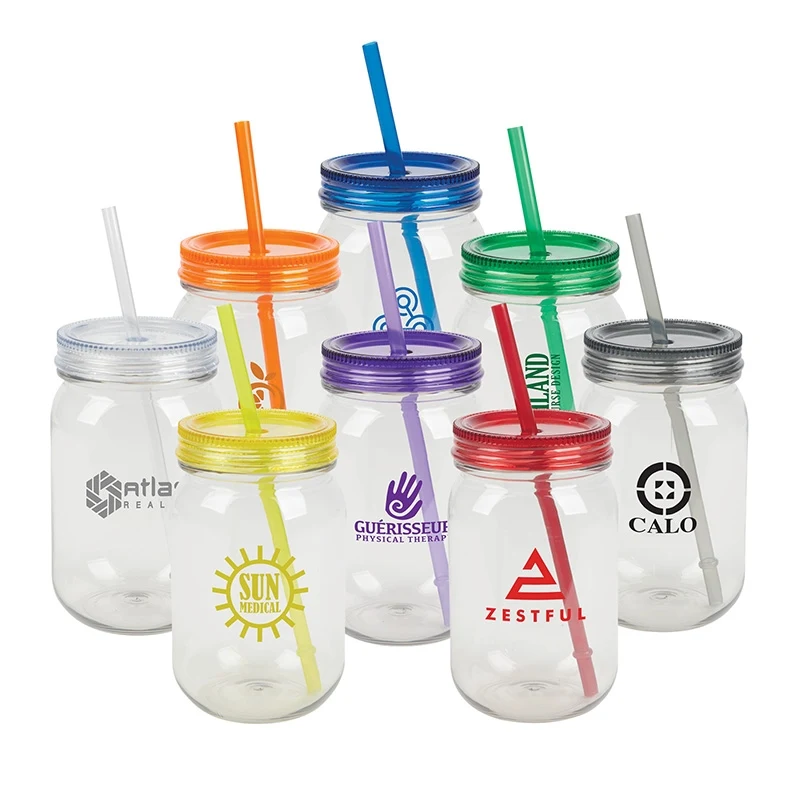 Bootlegger II 27 oz. RPET Mason Jar Tumbler 1