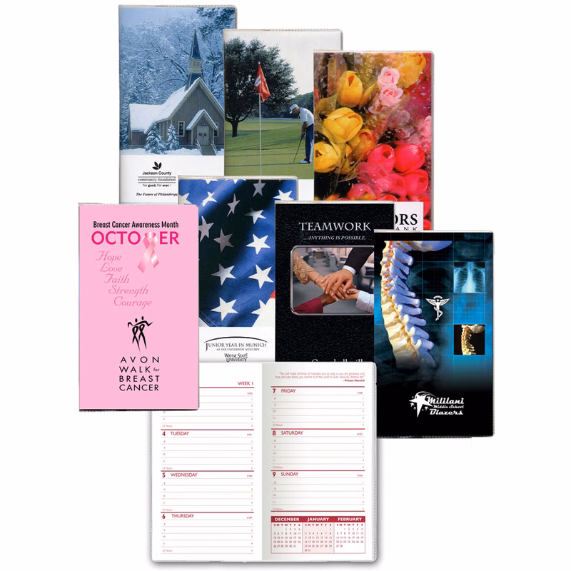 Weekly Full Color Digital Pocket Planner (1 Color w/o Map)