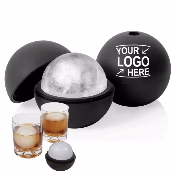 2.5 Inch Round Ice Cube Mold Makes