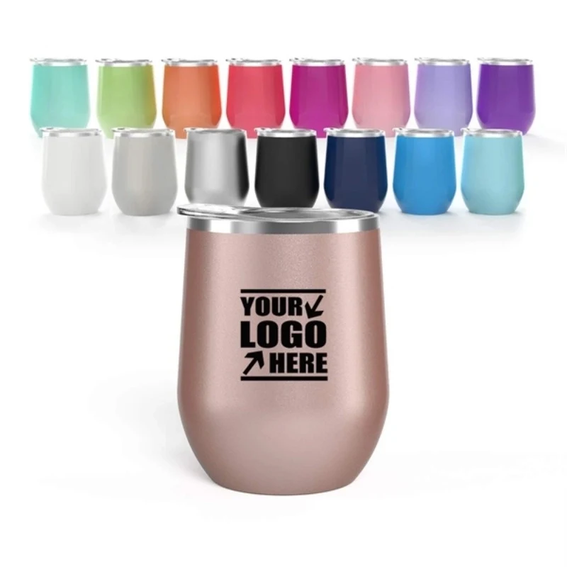 12 Oz Stainless Steel Wine Tumbler 1