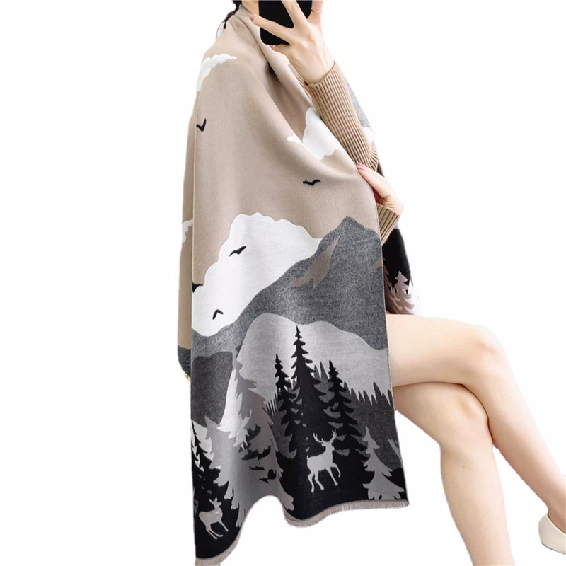 Imitation Cashmere Scarves