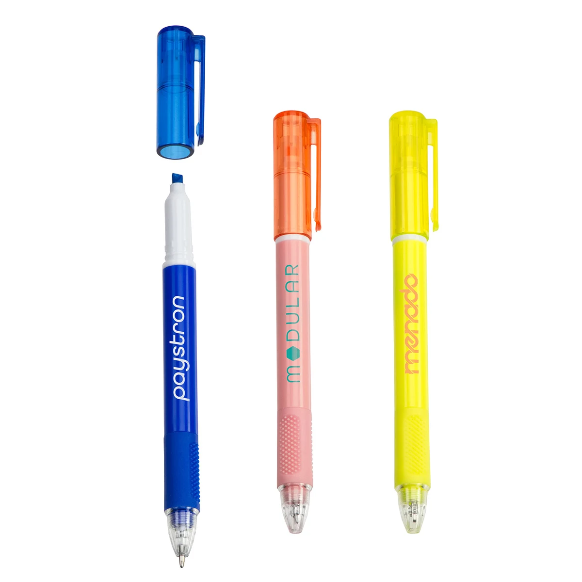 Skywriter Combo Recycled Plastic Ball Pen & Highlighter 1