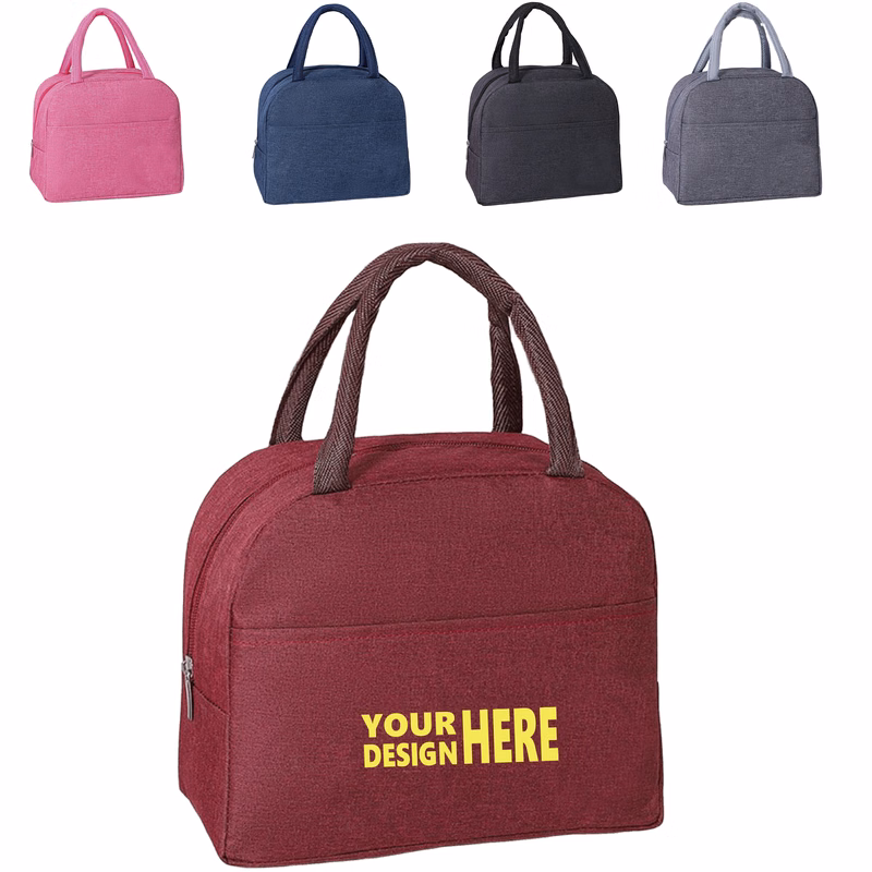 Oxford Cloth Portable Cooler Lunch Bag