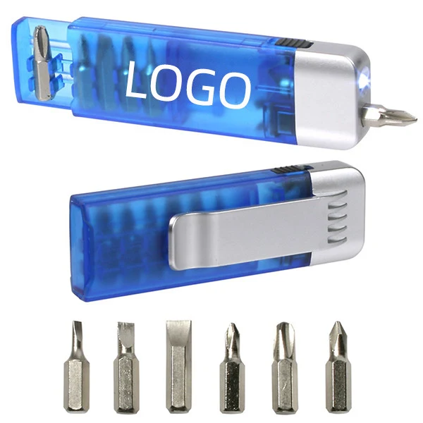 Clip-On Pocket Screwdriver Flashlight 1