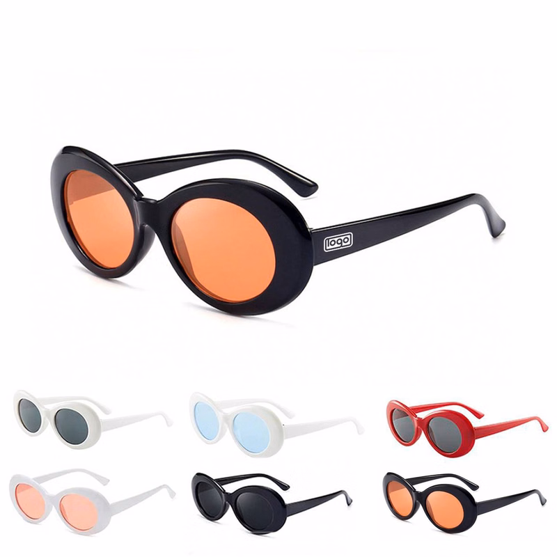 Vintage Oval Sunscreen Glasses