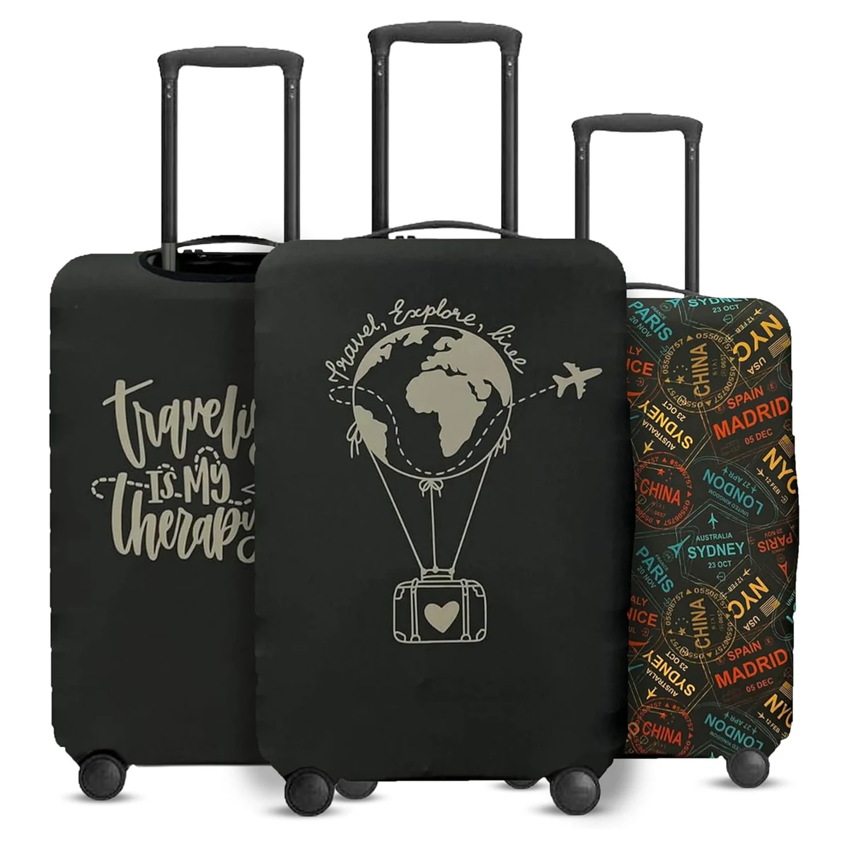 Customized Elastic Suitcase Protector 1