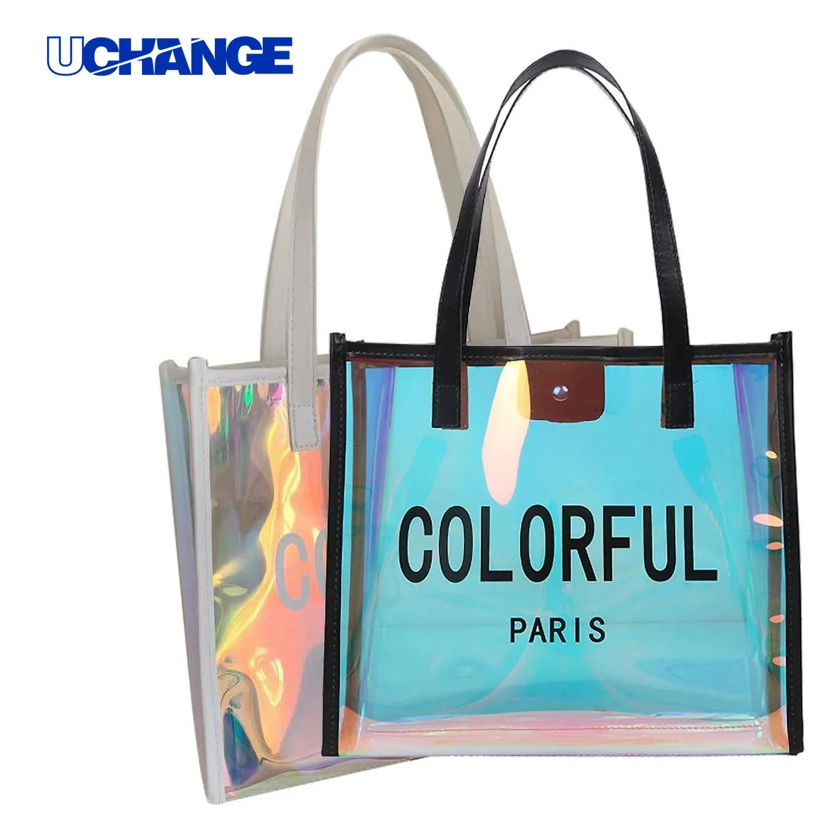 Holographic PVC Handbag 1