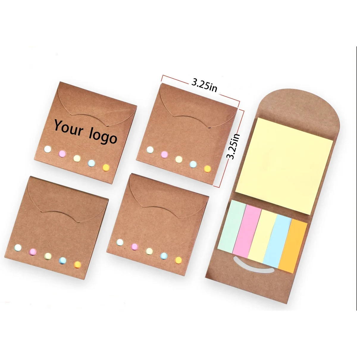 Kraft paper colorful sticky note 1
