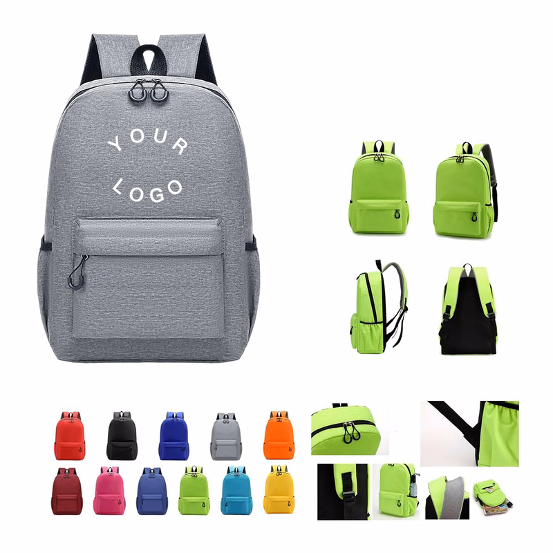 13.8 Inch Children's Backpack with 600D Oxford Fabric