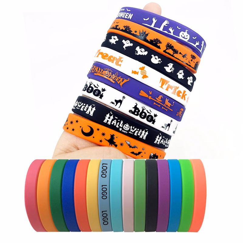 Personalized Silicone Wristbands Halloween