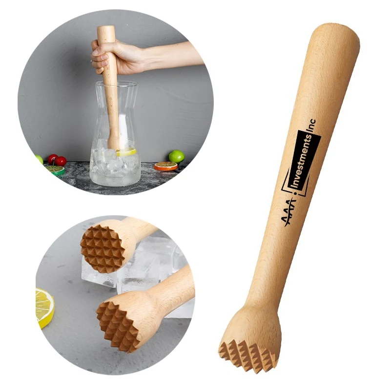 Versatile Eco-Friendly Natural Beech Wood Juice Hammer 1