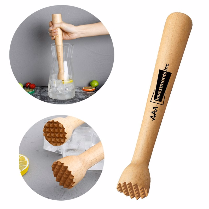 Versatile Eco-Friendly Natural Beech Wood Juice Hammer