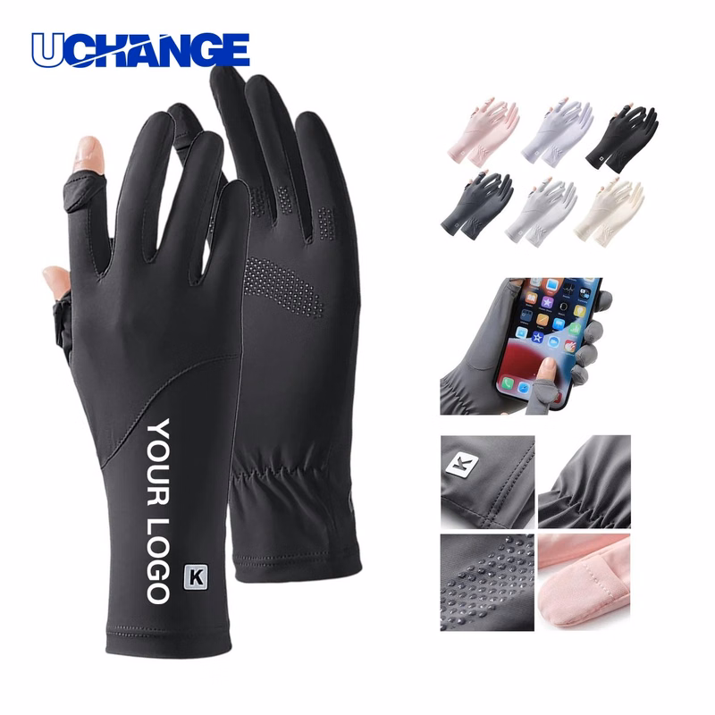 Breathable Sunblock Gloves Pair for Golf