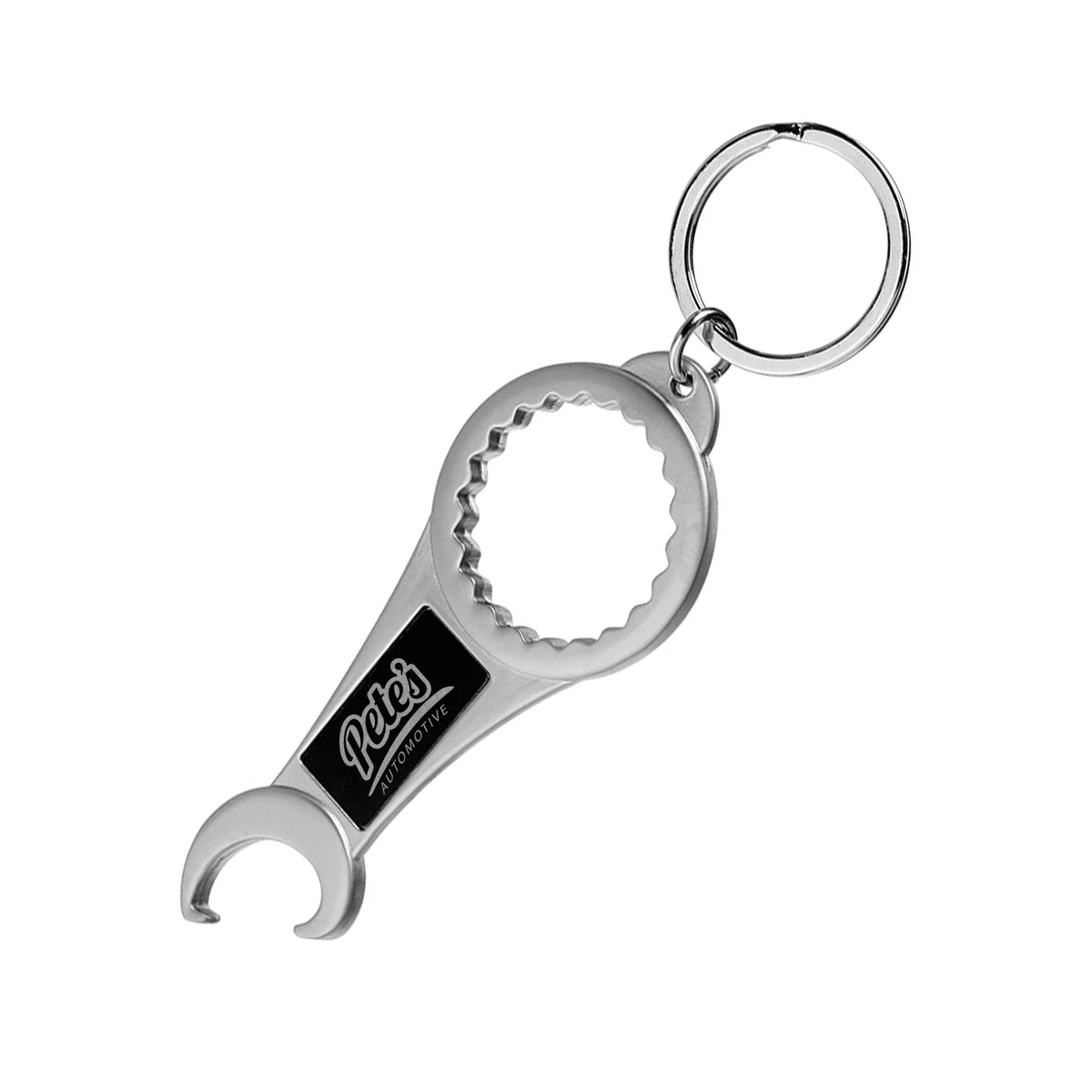 Dual Action Bottle Opener Keychain 1