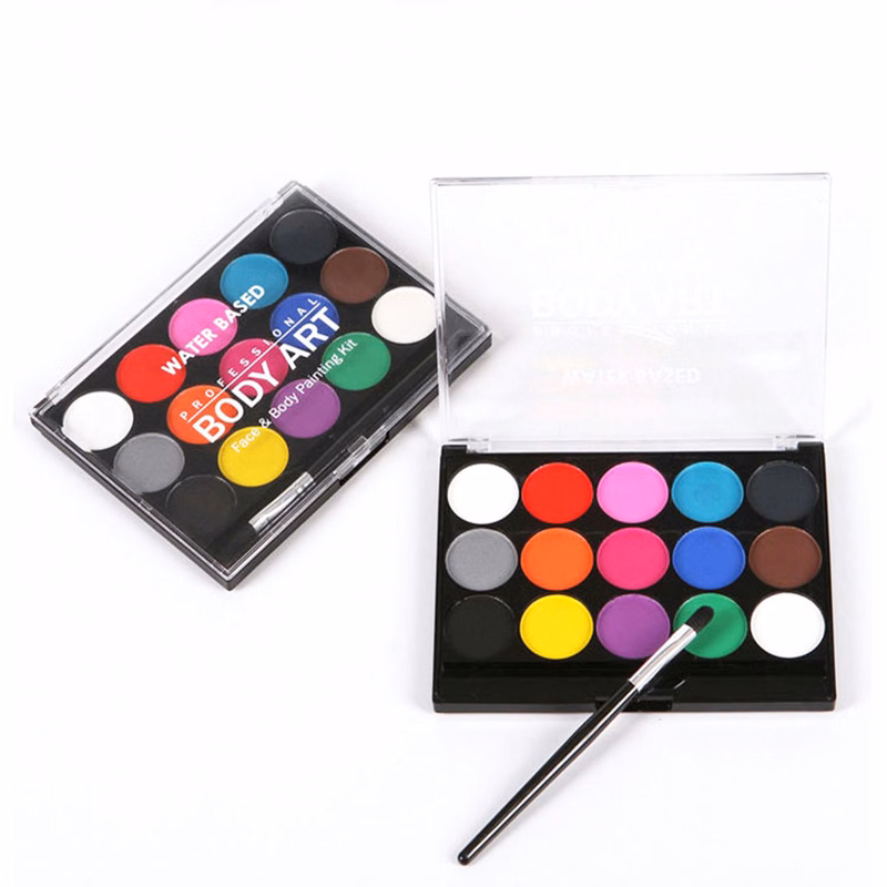 15 Colors Water-Soluble Body Paint