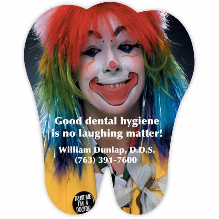Vinyl Label Full Color (2.75"x3.5") Tooth