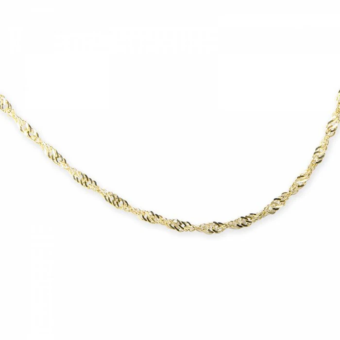 18" 10 Karat Gold Chain (Stacked Gold) 1