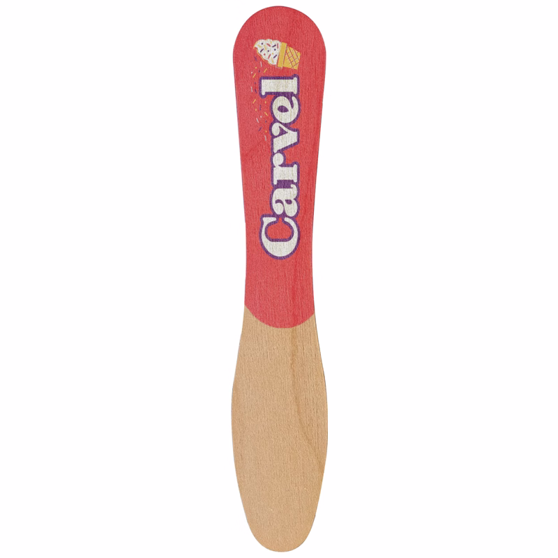 Wood Ice Cream Spoon 3.50" Digital Print