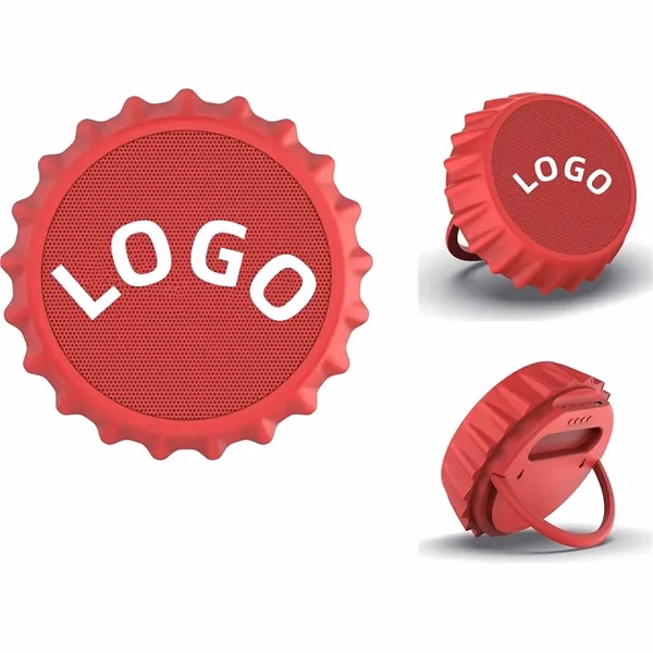 Bluetooth Bottle Cap Shaped Speaker for Commutes, Fitness and Travel