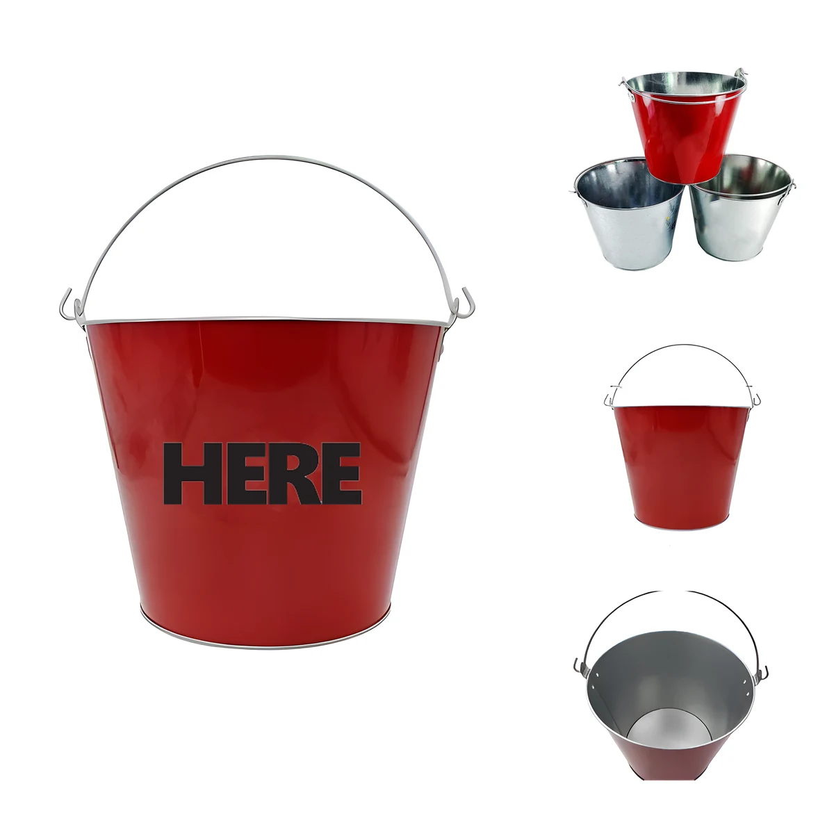 Galvanized Pail Beer Bucket 1