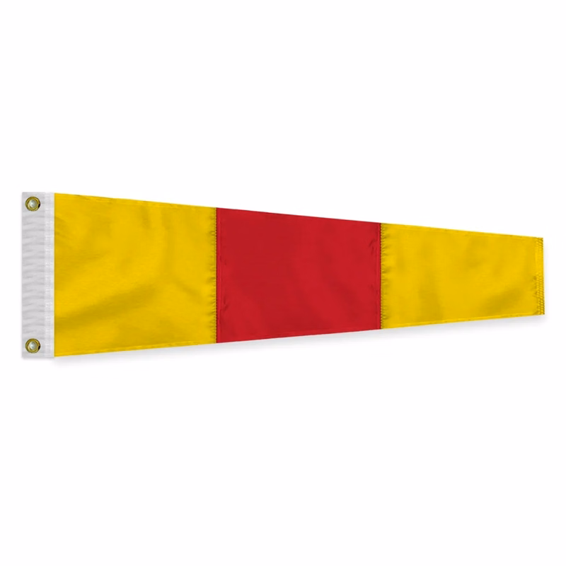 Sewn Number Pennant - 0
