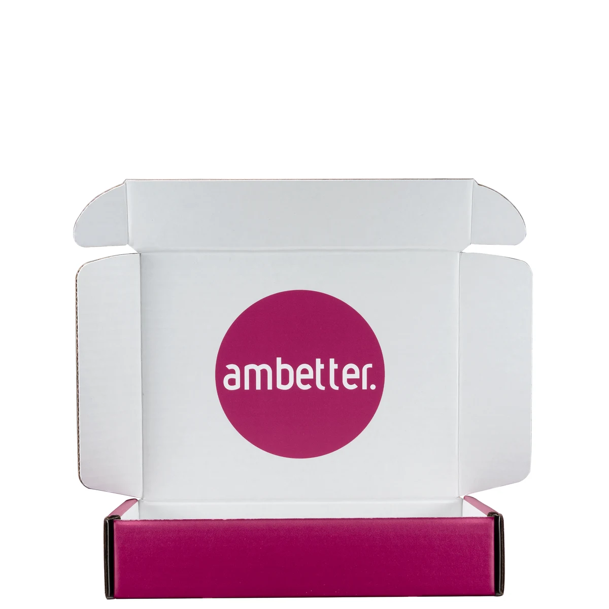 Mailing Box B-Flute 9.000" x 7.000" x 2.000" Group B - 126 sq in White Digital Print 1