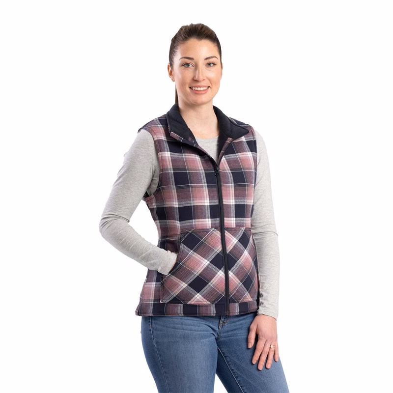 Women's Insulated Flannel Vest - WV16