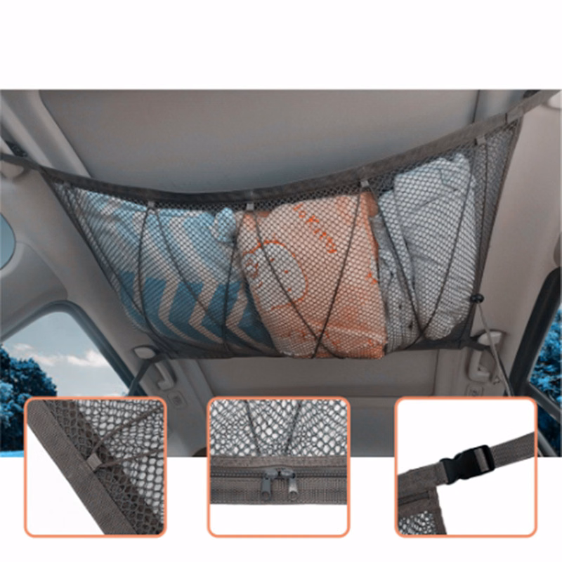 Car Ceiling Storage Hanging Net Pocket