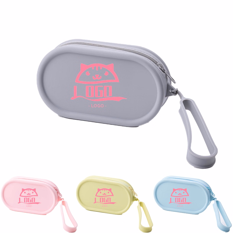 Large round silicone waterproof storage bag