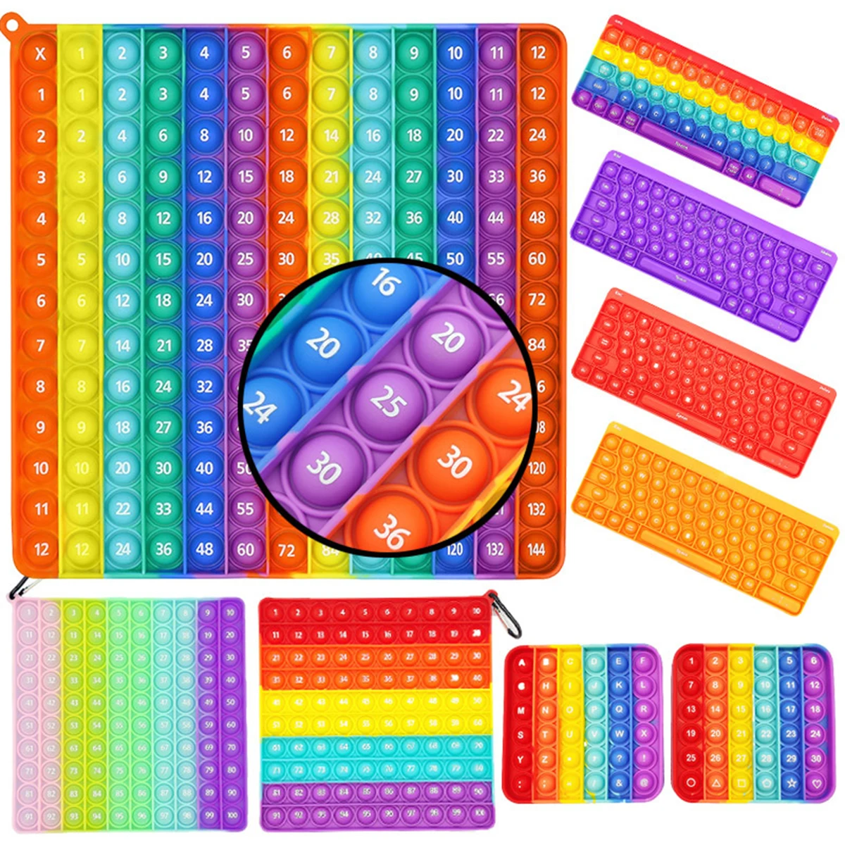 A5 Silicone Fidget Notebook 1