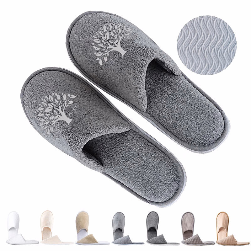 Unisex Spa Slippers Durable Non-Slip Hotel Use