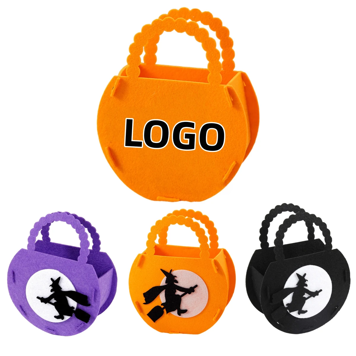 Halloween pumpkin children's candy bag 1