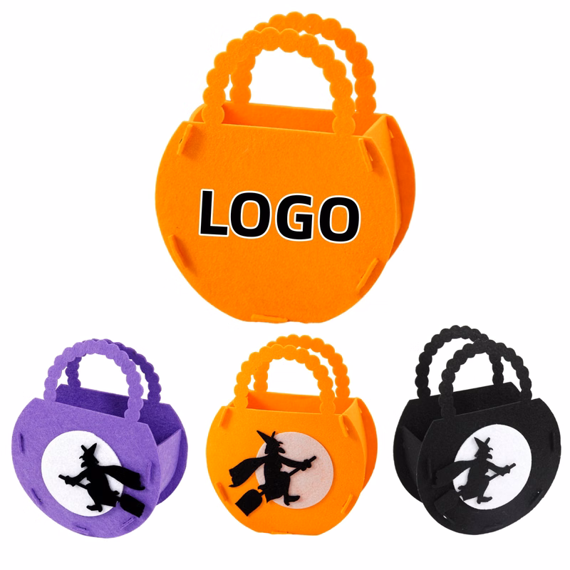 Halloween pumpkin children's candy bag