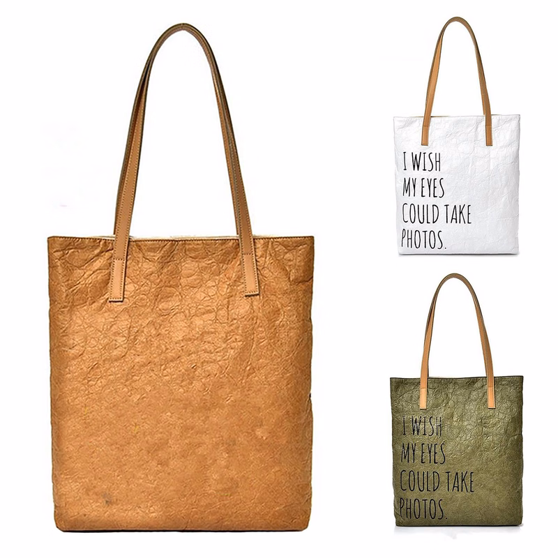Custom Kraft paper hand-held storage bag