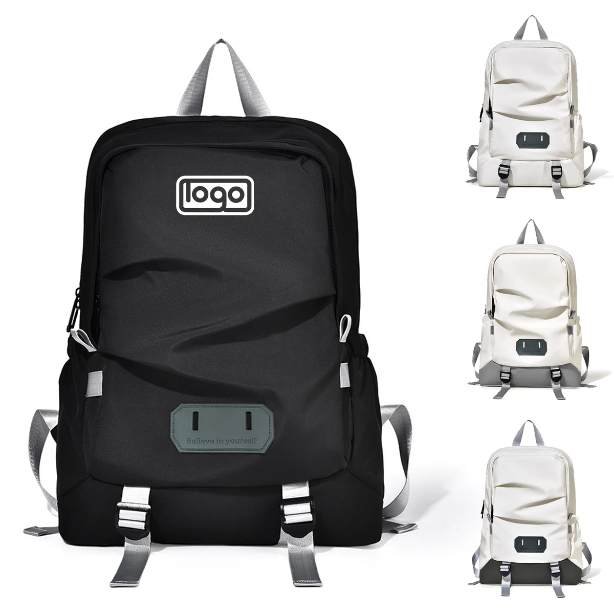 Casual Large Capacity Waterproof Laptop Backpack 1