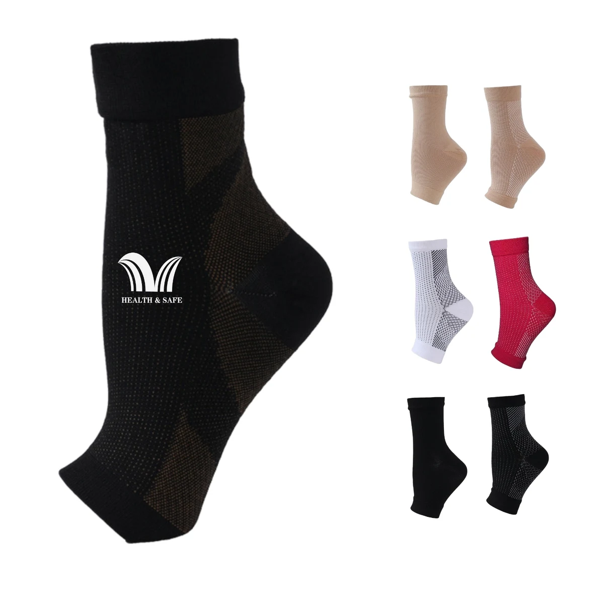 Foot Angel Anti Fatigue Compression Sleeve Ankle Support 1
