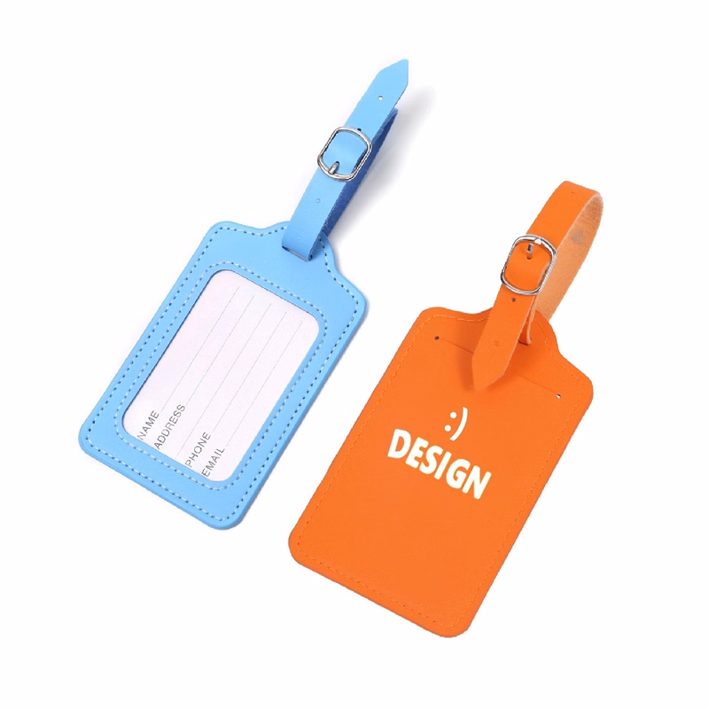PU Luggage Tag MOQ 50PCS