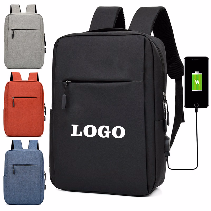 Computer Backpack with USB Charging Port MOQ 20PCS